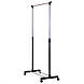 Пересувна підлогова вішалка гардеробна на колесах Кейт Люкс (Телескопічна стійка-вішалка), фото 4