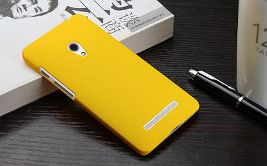 Чохол накладка бампер для Asus Zenfone 6 жовтий