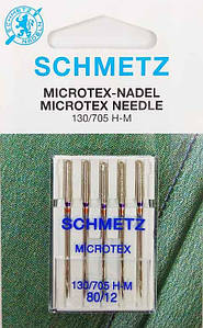 Голки Microtex Schmetz №80