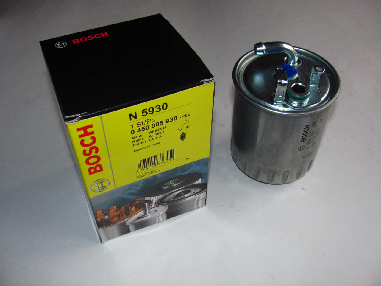 Паливний фільтр на MB Sprinter/Vito OM611/612 2000-2006 — Bosch — 0450905930
