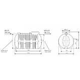 Септик з аеробною доочисткою, Eko Roto, САД, Еколайн, 2000 Літрів, Польща, фото 2