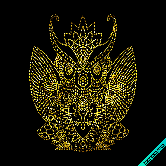 Стрази, аналог паєтки на коміри Сова (Скло,3мм-біл.)