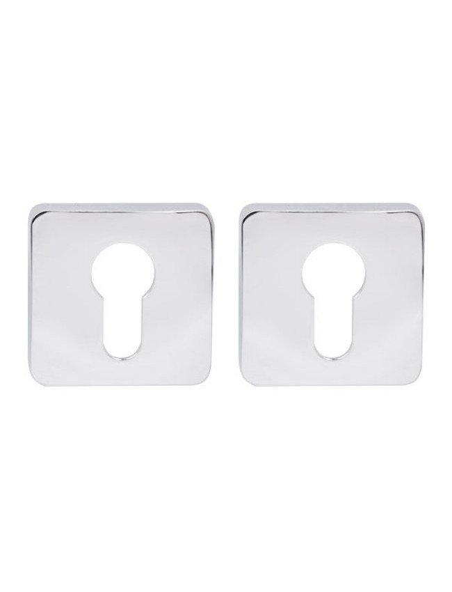 Дверна накладка (розетка) під циліндр Colombo PT 13 PZ CR Хром полірований, фото 1