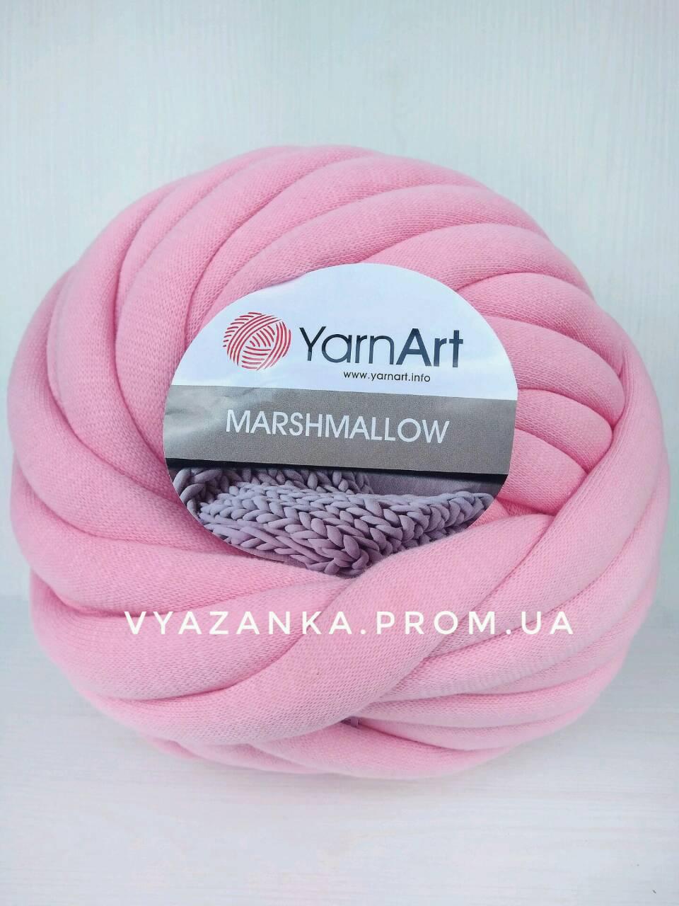 YarnArt Marshmallow 907 рожевий (Пряжа Маршмеллоу)