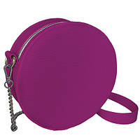 Жіноча кругла сумка Tablet рожева 18х7см (RS1_ROZ)
