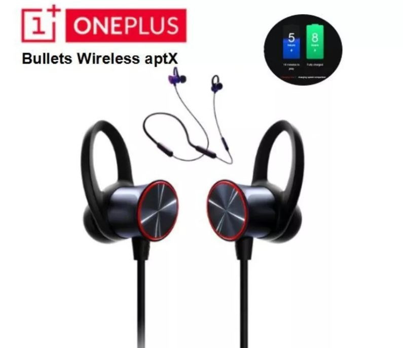 Бездротові навушники OnePlus Bullets Wireless AptX, фото 1