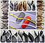 Стрічка для дизайну нігтів ( 3D нитки сплетення гнучкі ) срібло, фото 8