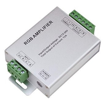 RGB LED-підсилювач сигналу 30A 360W 12V для світлодіодної стрічки.