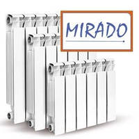 Радіатор алюмінієвий опалення (батарея) 500x96 Mirado (бічне під'єднання)
