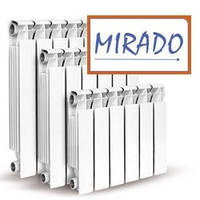 Радіатор алюмінієвий опалення (батарея) 300x96 Mirado (бічне під'єднання)