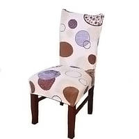 Чохол на стілець натяжна Stenson R26295 45х40 65х50 см