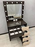 Столик візажиста з підсвіткою V385, фото 5