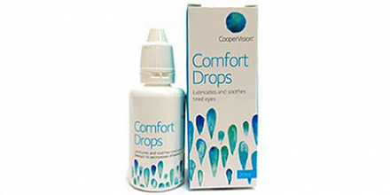 Зволожувальні та змащувальні краплі Comfort Drops