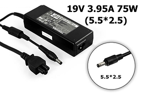 Блок живлення для ноутбука Toshiba 19V 3.95A 75W 5.5x2.5 Гарантія