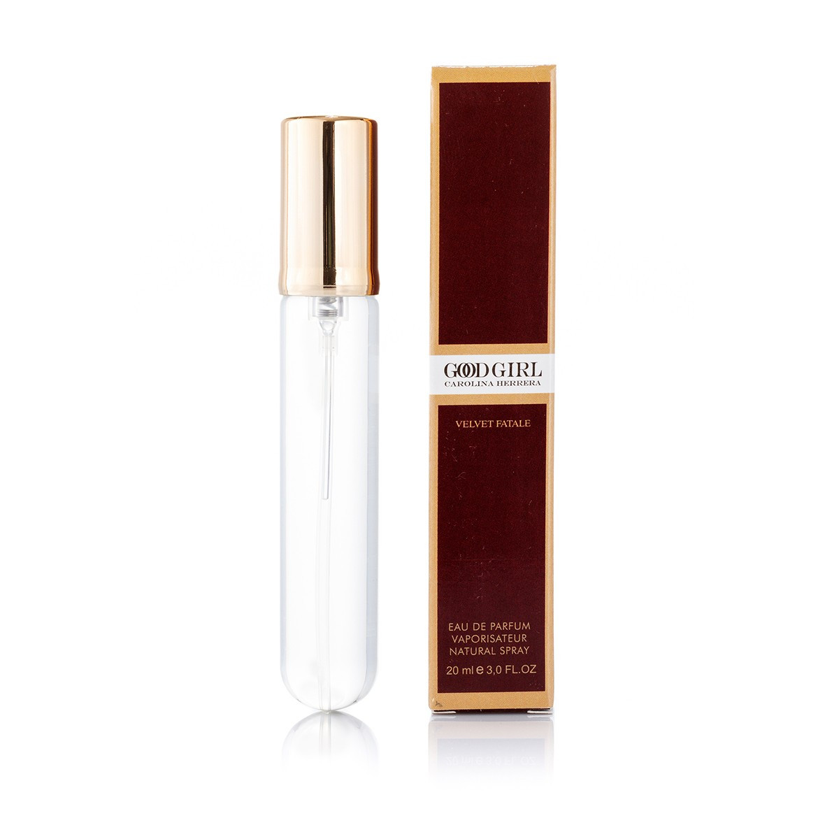 20 мл мініпарфуми Carolina Herrera Good Girl Velvet Fatale (Ж)