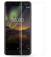 Защитное стекло для Nokia 6.1 (0.3 мм, 2.5D, с олеофобным покрытием)