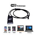 WiFi ендоскоп ZCF c HD камерою 720P Ø8 мм 3,5 метрів гнучкий кабель., фото 4