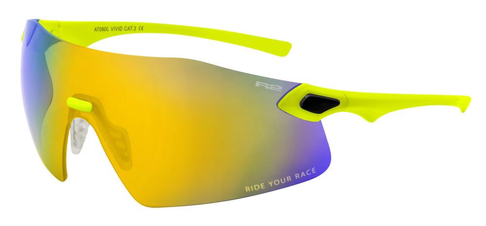 Окуляри R2 Vivid XL Yellow - Orange Revo (Cat 3)