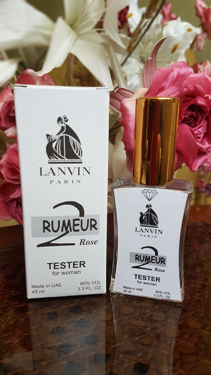 Тестер жіночий Rumeur 2 Rose Lanvin (ланвін рум'єр 2 роуз) 45 мл Diamond ОАЕ