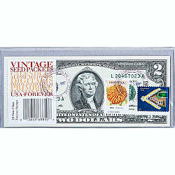 Банкнота США 2 долар 2009 з друком USPS, пряниковий будиночок, Gem UNC