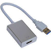 Конвертер USB 3.0 в HDMI (штекер USB A - гнездо HDMI)