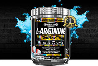 Аргинин Muscletech L-Arginine SX-7  Black Onyx 466 г, фото 3