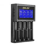 Зарядний пристрій Golisi S4 Smart Battery Charger Original (18650, 20700, 21700), фото 2