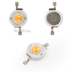 Світлодіод 3 Вт теплий, білий