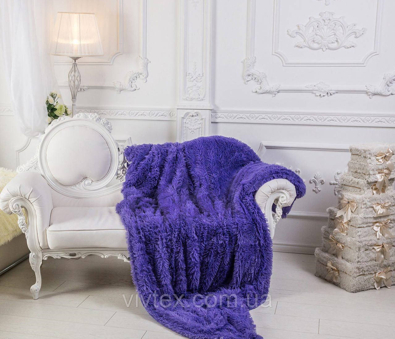 Плед-покривало хутряне 220х240, фото 1