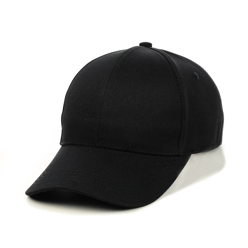 Бейсболка  без декору чорний