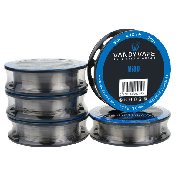 Дріт Vandy Resistance Wire Ni80 Original (24GA, 26GA, 28GA)