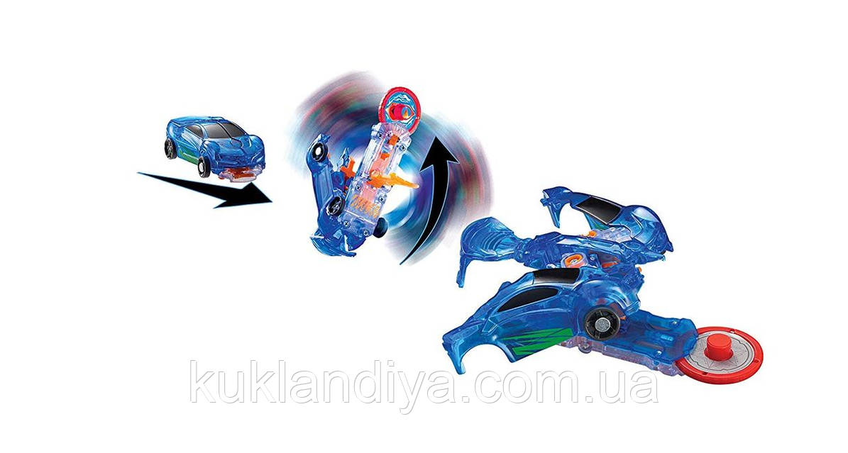 Дикі Скричери машинка-трансформер Джейхок Jayhawk Screechers wild