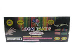 Гумки Rainbow loom bands 600 шт.+ верстат для плетіння ОПТ і Тронка