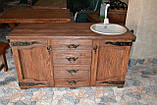 Комод під старовину з умивальником, фото 2