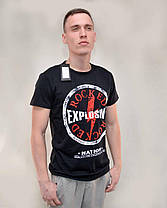 Футболка чоловіча з коротким рукавом і принтом Explosive, фото 5