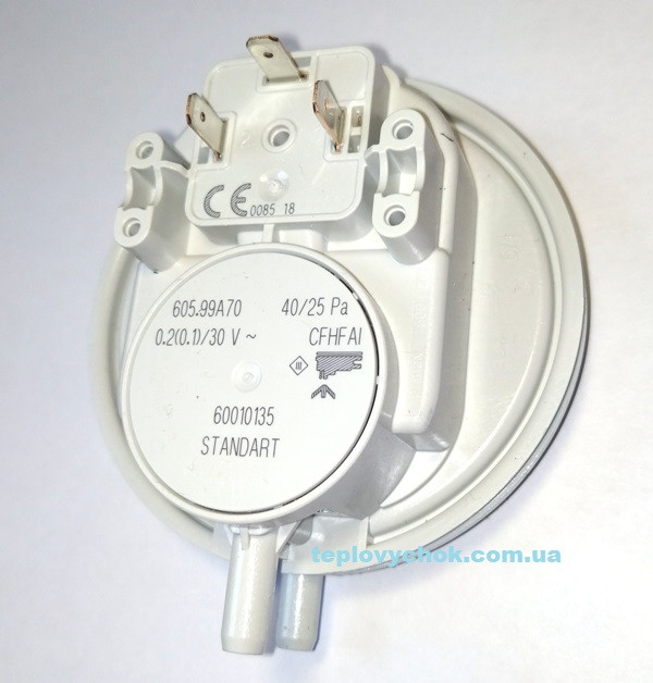 Реле тиску повітря Huba Contr40-25 Pa  для котла Protherm Рысь Lynx 24, Demrad Atron, Nepto, 60010135, фото 1