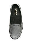 Шкіряні туфлі зі збільшеною повнотою Tellus 02-05G Графіт РОЗПРОДАЖА, фото 7