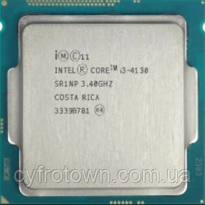 Процесор Intel CoreTM i3-4130 s1150 2(4)x3.4 GHz 6mb tray робочий бв