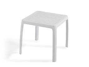 Столик для шезлонгу Wave пластик білий (Papatya-TM)