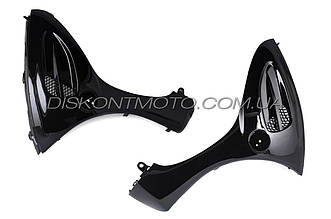 Пластик VIPER GRAND PRIX передній (підклювник) (чорний) KOMATCU