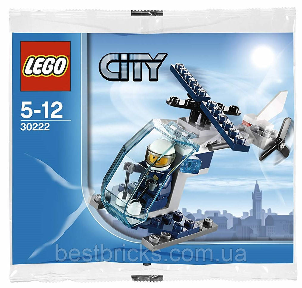 Lego City поліцайський вертоліт 3022, фото 1