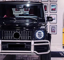 Захист переднього бампера кенгурятник Mercedes G-class w464 G63 2018+ г.в.