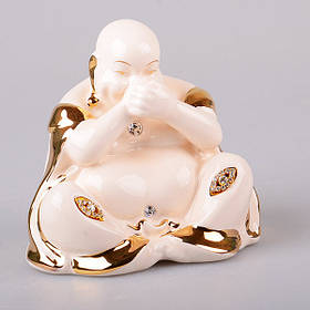 Статуетка Будда молчу 13 см порцеляна