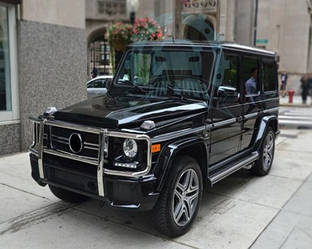 Захист переднього бампера кенгурятник Mercedes G-class w463 G63