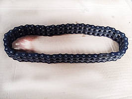 Ланцюг дворядний приводу ґрунтофрези мототрактора, 50 ланок, крок 12.7 мм. (БУЛАТ, ФОРТЕ, DW тощо)