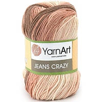 Турецкая пряжа для вязания YarnArt Jeans Crazy -(джинс крейзи) - 8201