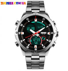 Чоловічі наручні годинники SKMEI 1146 (Silver)