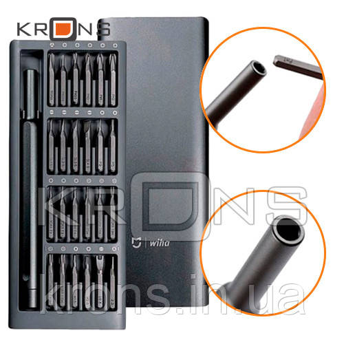 Викрутка з 24 високоточними насадками бітами Xiaomi Mijia Wiha, Premium, фото 1