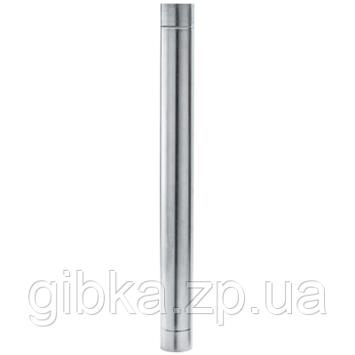 Труба вентиляційна оцинкована Ø 130 мм, фото 1