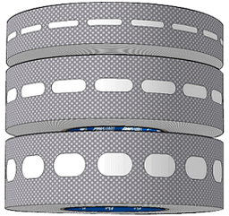 Стрічка перфорована 38мм